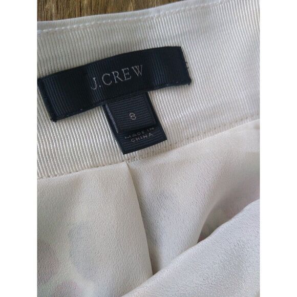 J Crew Designer Pleated Novelty Berry Print Pleated Skirt HiddenZip Line… - Picture 4 of 9